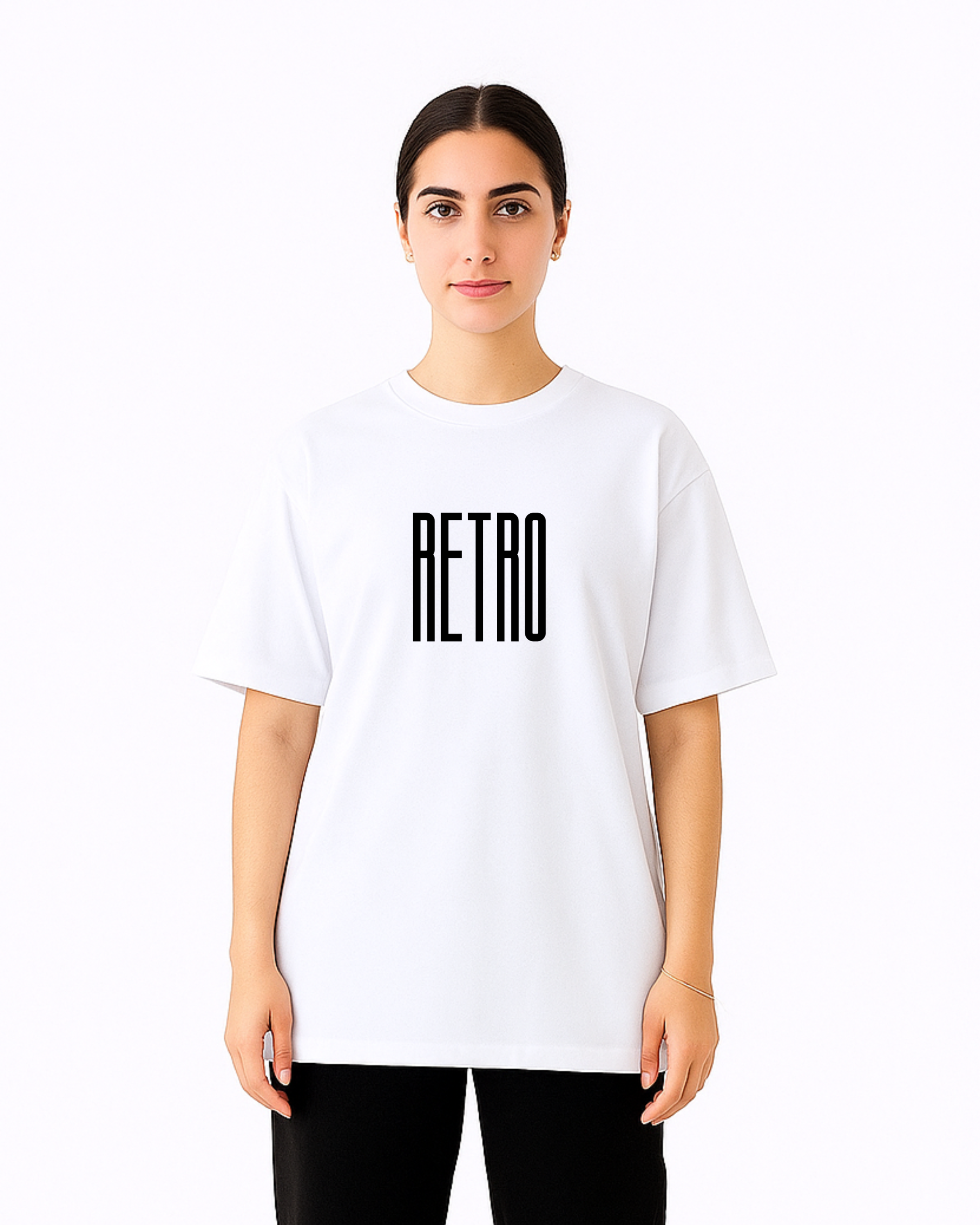 Women’s Cotton Retro Oversized T-shirt