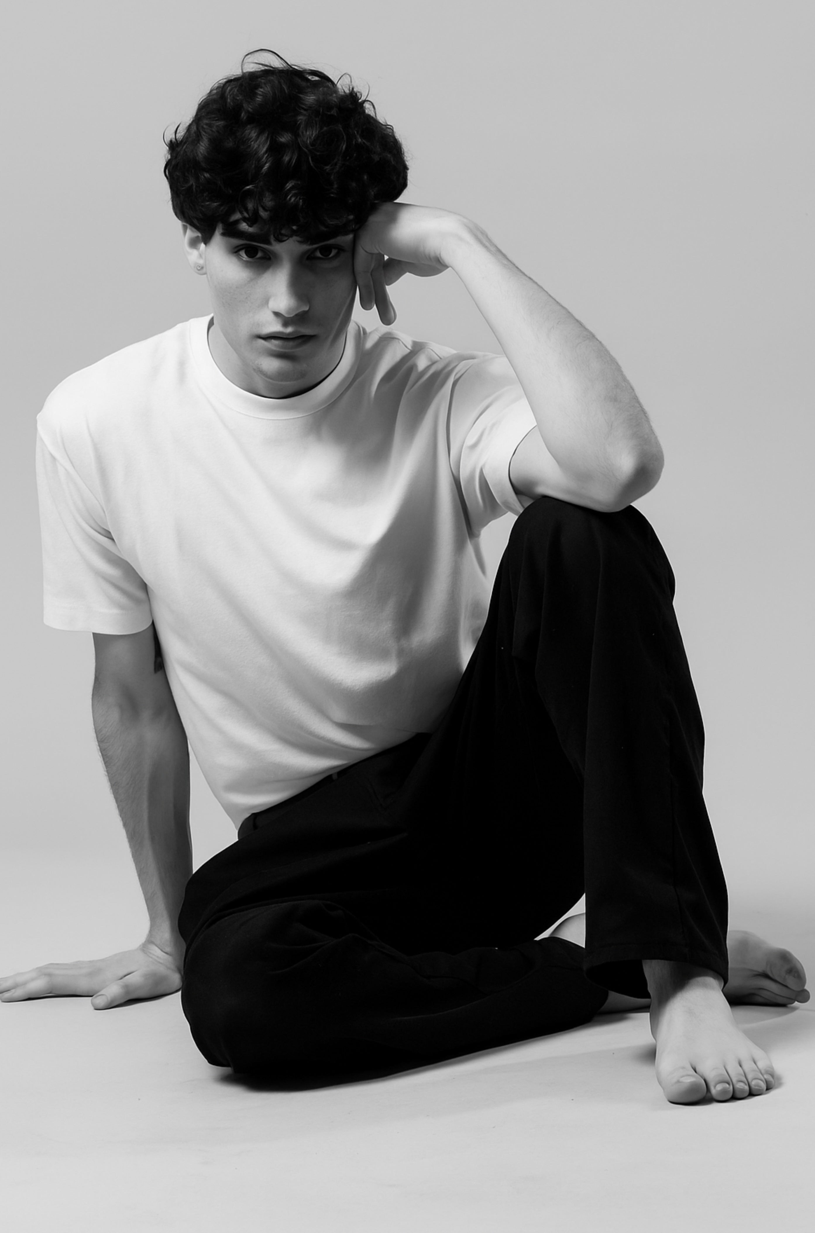 Men’s Ever Weave Cotton Soulfit Round Neck T-shirt - White