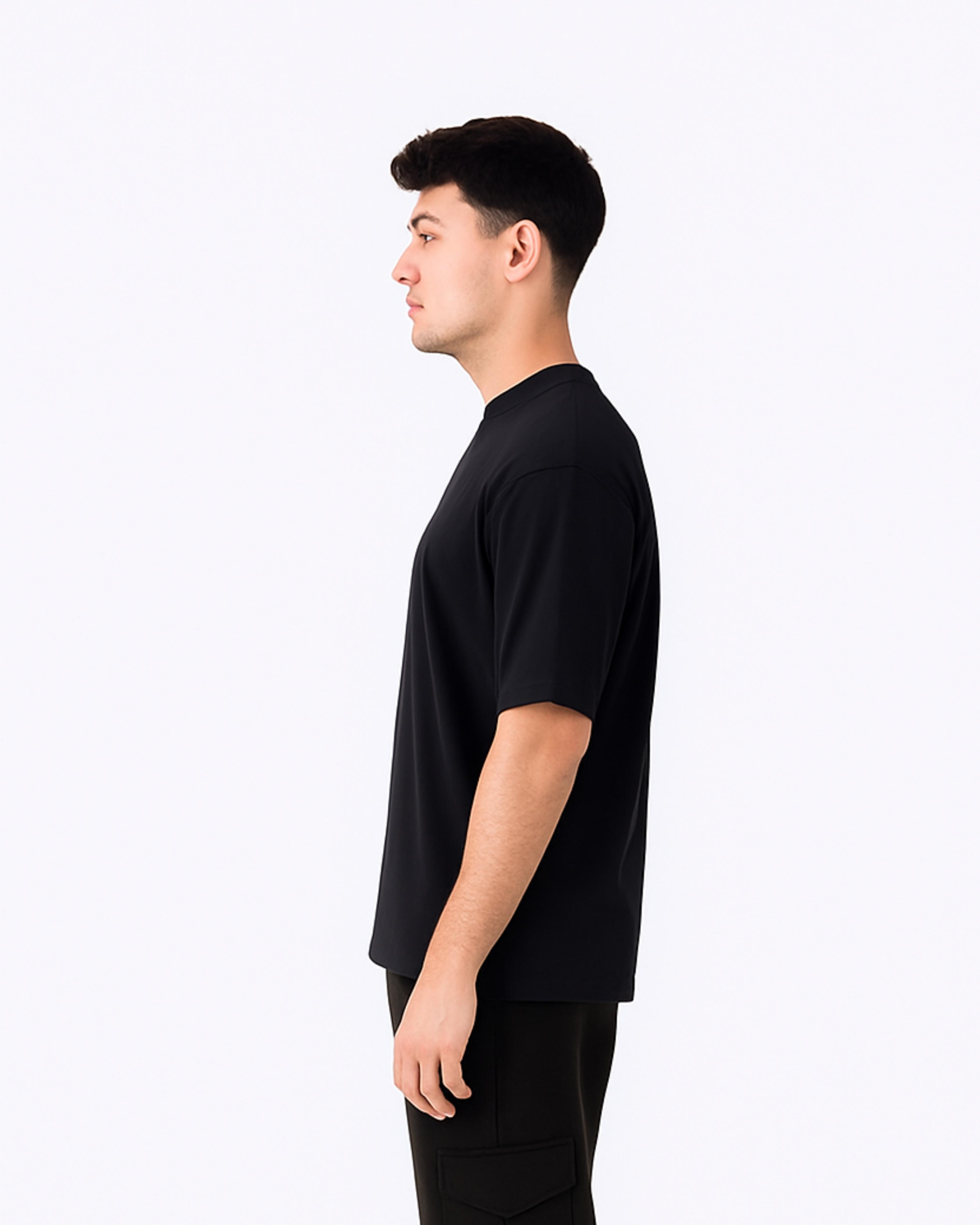 Men’s Cotton Retro Oversized T-shirt