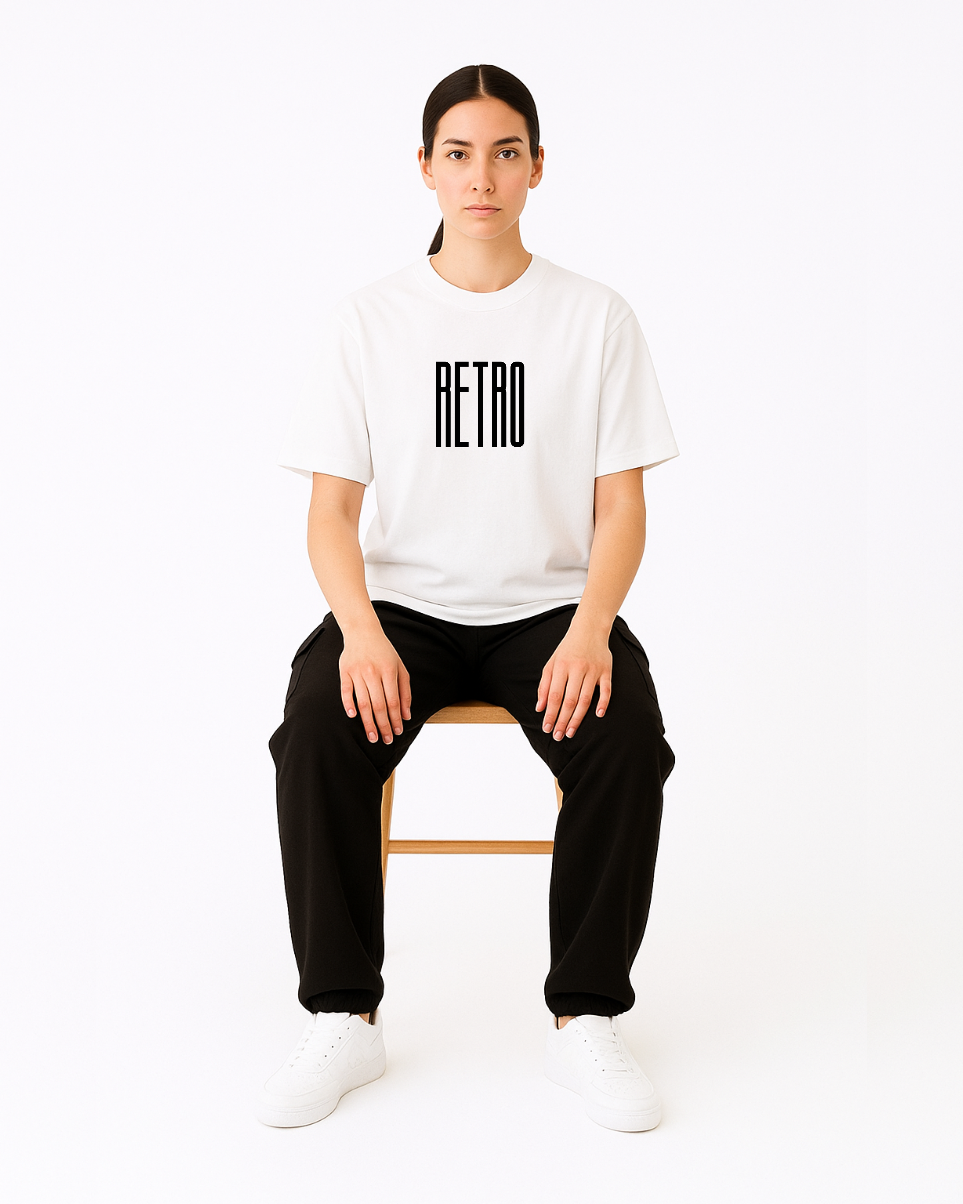 Women’s Cotton Retro Oversized T-shirt