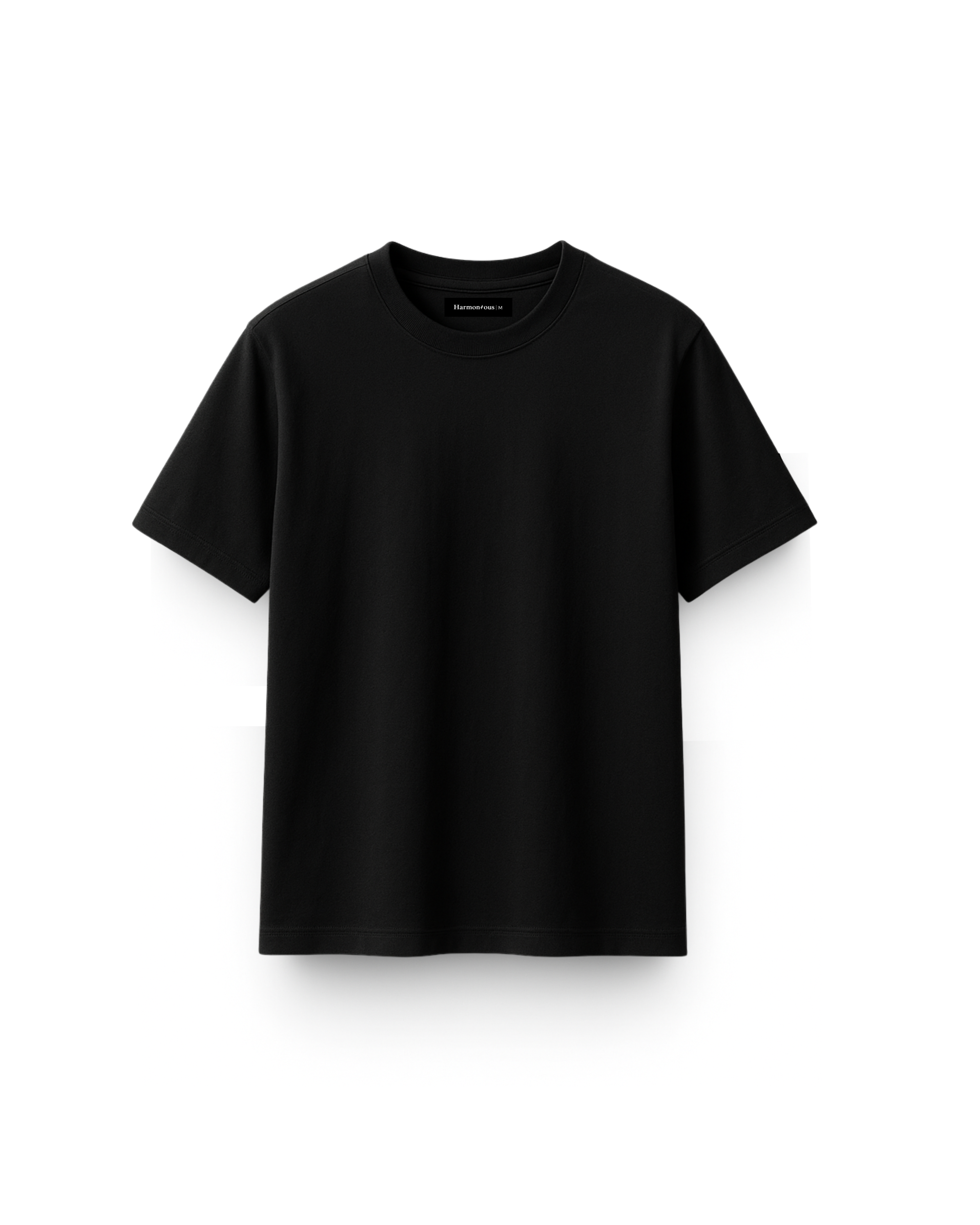 Women’s Ever Weave Cotton Soulfit Round Neck T-shirt - Black
