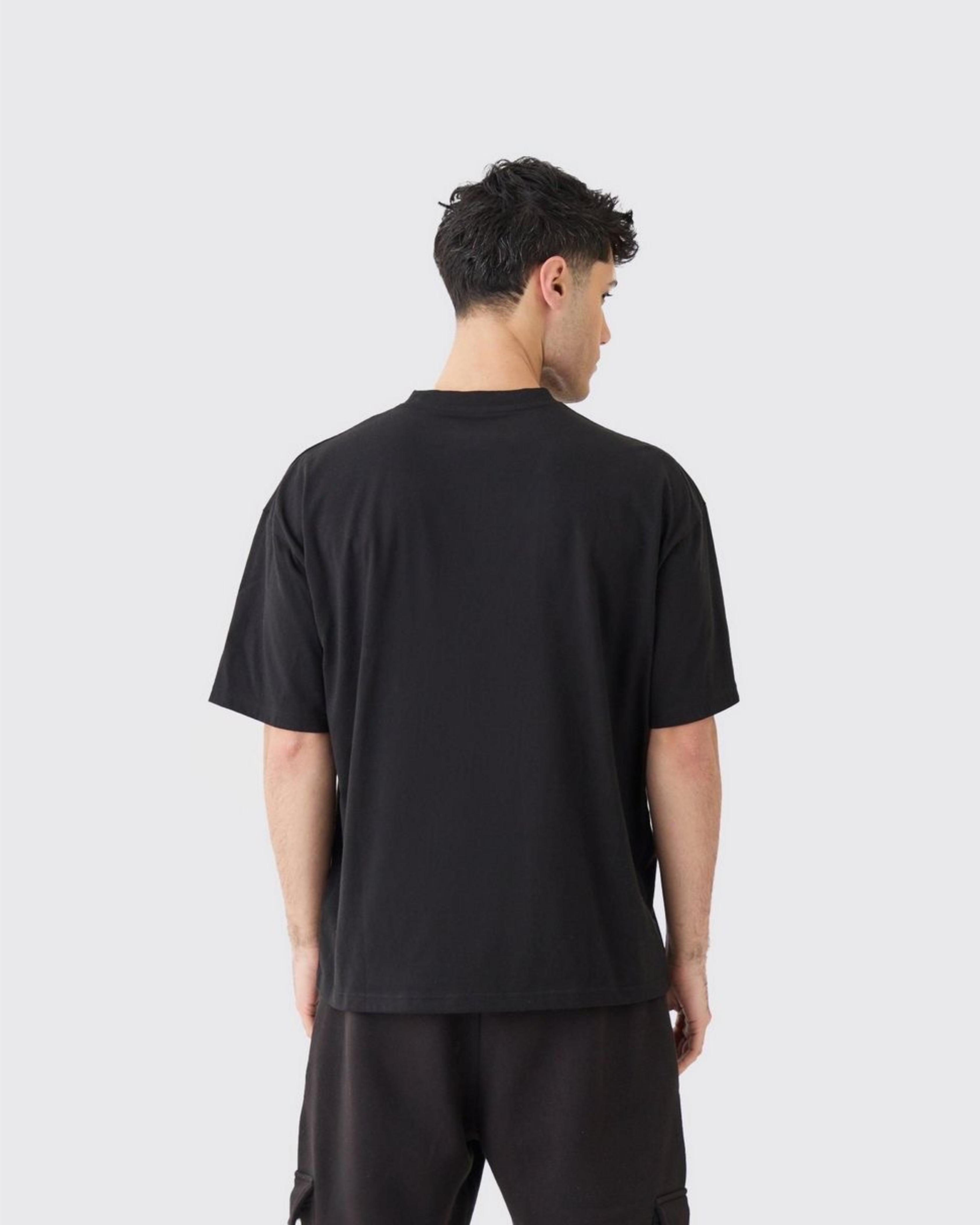 Men’s Cotton Retro Oversized T-shirt
