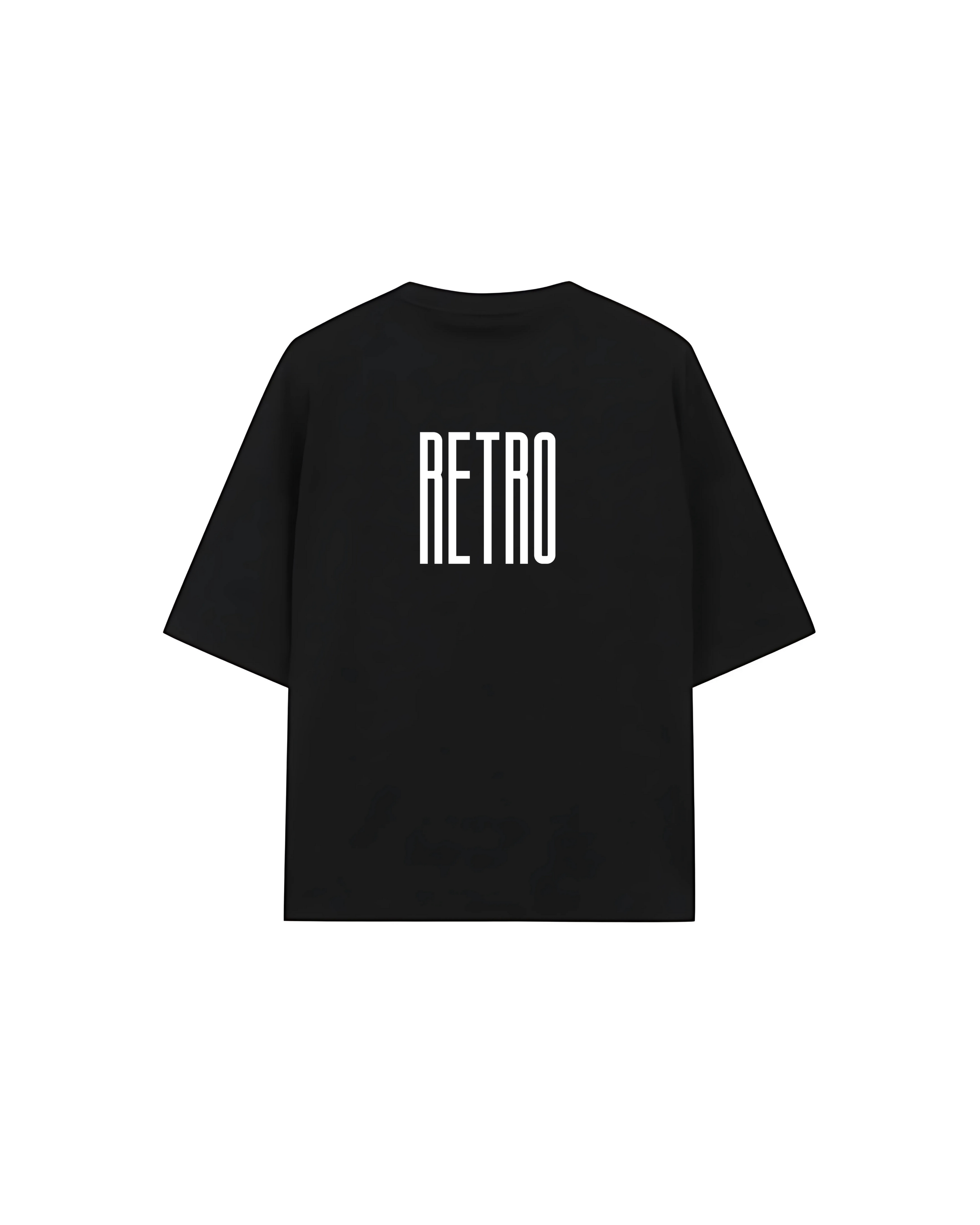 Men’s Cotton Retro Oversized T-shirt