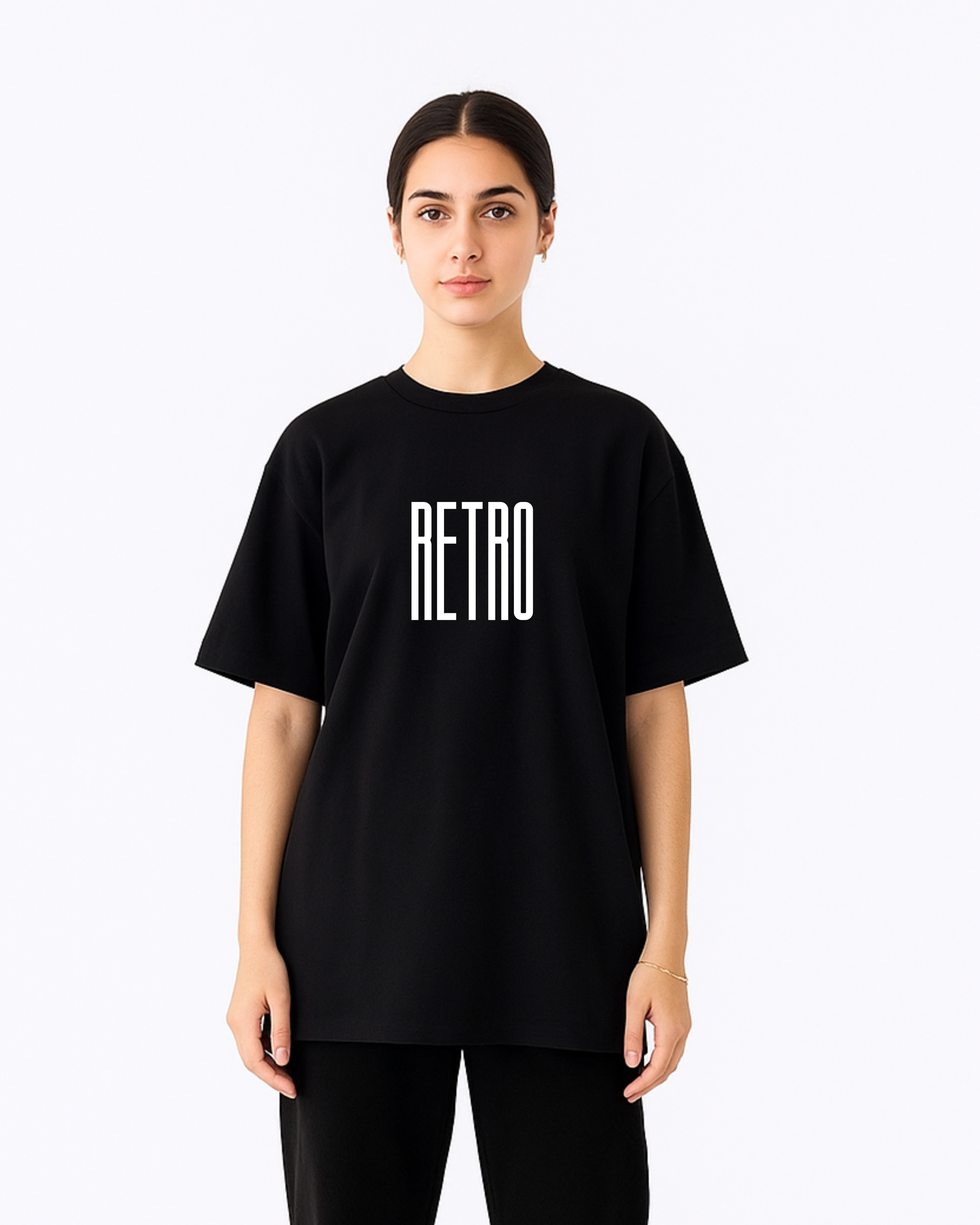 Women’s Cotton Retro Oversized T-shirt